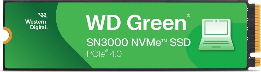 WD disk SSD WD Green SN3000 1TB M2 NVMe WDS100T4G0E