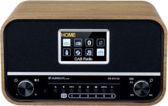 Albrecht Albrecht DR 870 CD Seniorenradio DAB+ holz