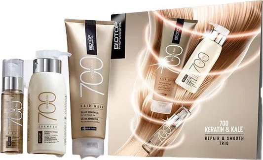 Brazil Keratin Plaukų priežiūros priemonių rinkinys 700 Keratin + Kale BIO41958
