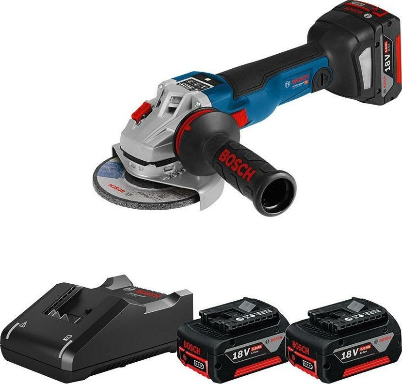 Bosch Cordless angle grinder BOSCH GWS 18V-10 SC 3x5.0Ah CT