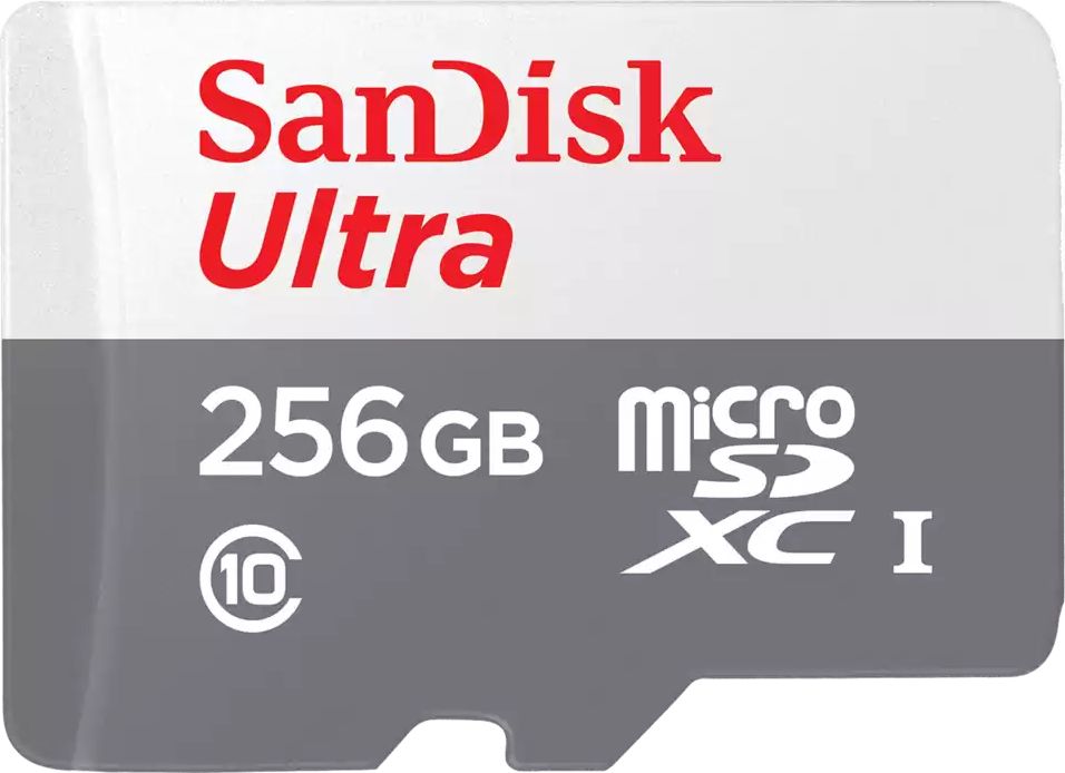 SanDisk Ultra MicroSDXC 256 GB Class 10 UHS-I  (SDSQUNR-256G-GN6TA)