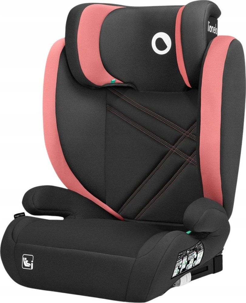 Lionelo autosedačka Lionelo Hugo i-Size 100-150 cm pianka EPE Pink Baby