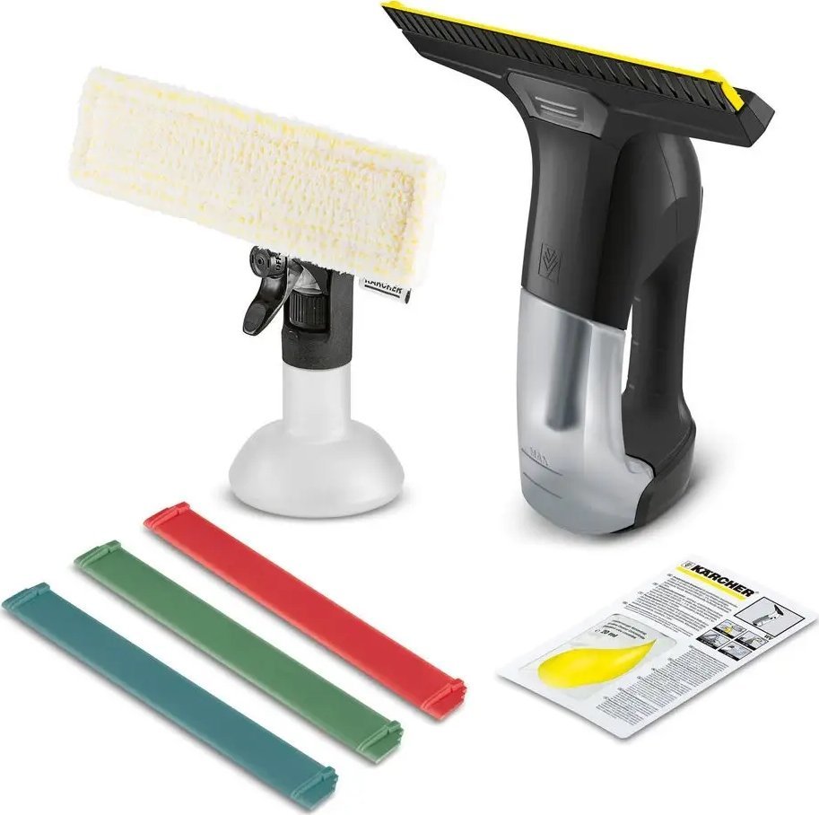 Karcher Karcher langų valytuvas WV 6 Plus Multi Edition + 3 spalvotos siurbimo gumos