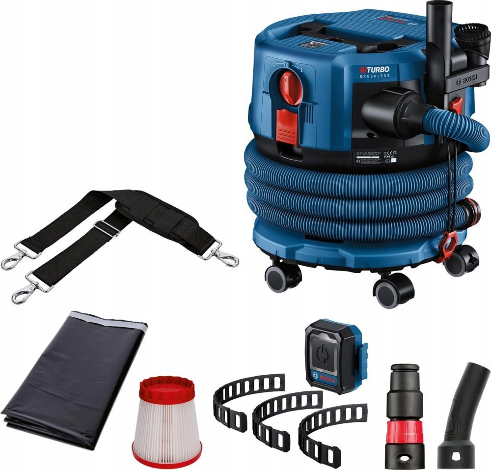Bosch Bosch GAS 18V-12 MC, wet/dry vacuum cleaner (blue, without battery and charger)