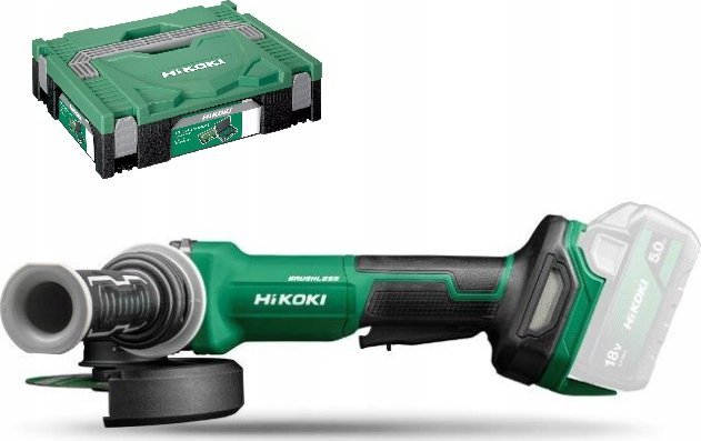 Hikoki HIKOKI.ANGLE GRINDER. 18V G1813DFWQZ 125mm 2x5.0Ah BL HITSYSTEM DEAD SWITCH