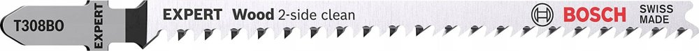 Bosch Bosch Expert Jigsaw Blade T 308 BO 'Wood 2-side clean' (25 pieces)