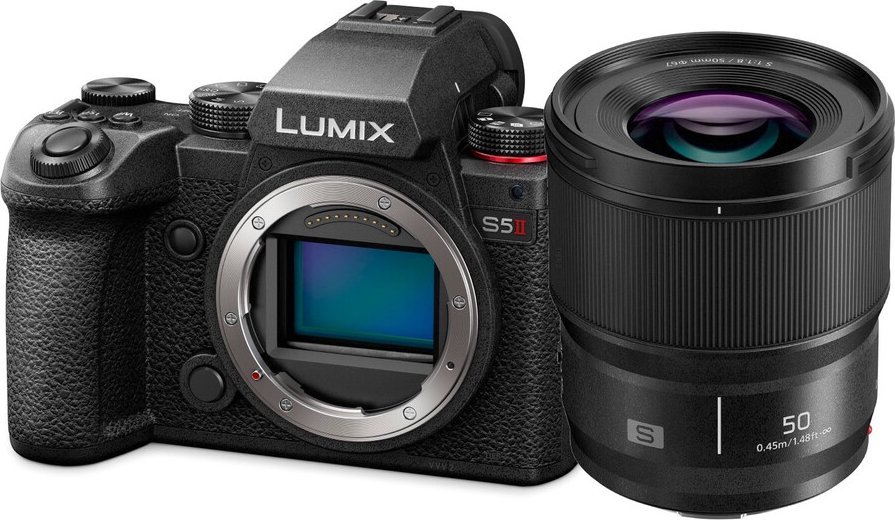 Panasonic Lumix S5 II + S 50 mm f/1.8 (DC-S5M2CE)