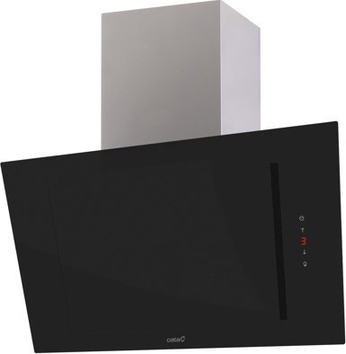Cata CATA | Hood | RENOVA PURE AIR VNV90 XGBK | Wall mounted | Energy efficiency class A+++ | Width 90 cm | 1400 m³/h | Touch control | LED | Black