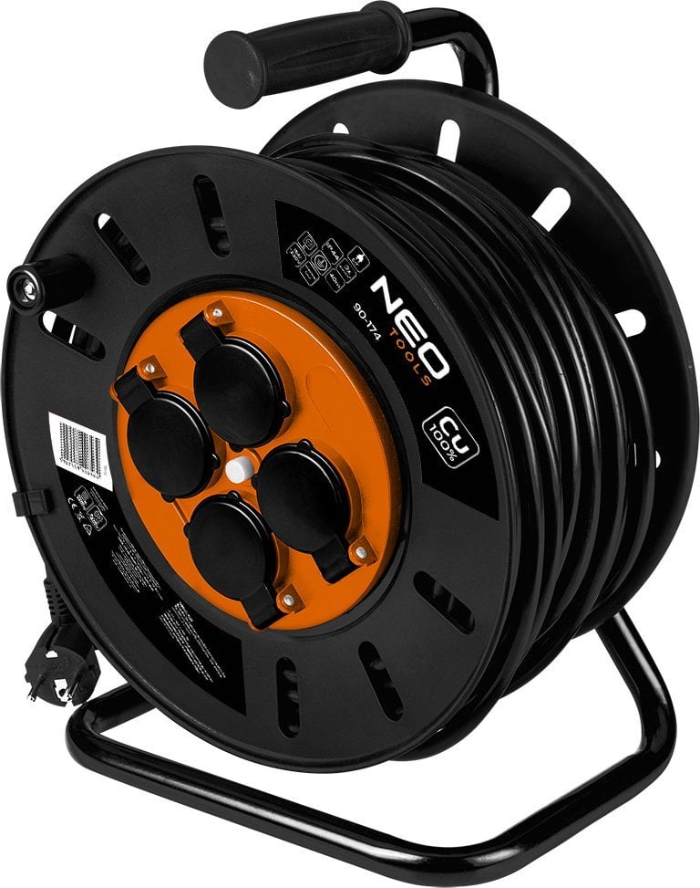 Neo Predlžovací kábel bubon 40m, 3x2.5mm2
