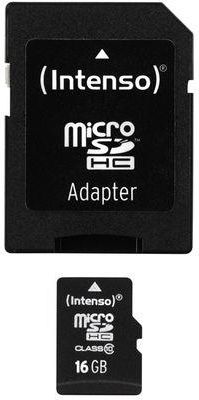 Intenso MicroSDHC 16 GB Class 10  (3413470)