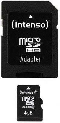 Intenso MicroSDHC 4 GB Class 10  (3413450)
