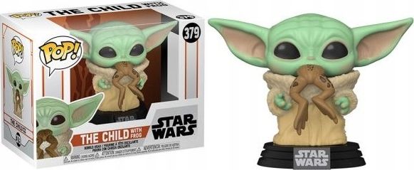 Funko Pop Funko POP TV: Star Wars - The Mandalorian - The Child (with frog)