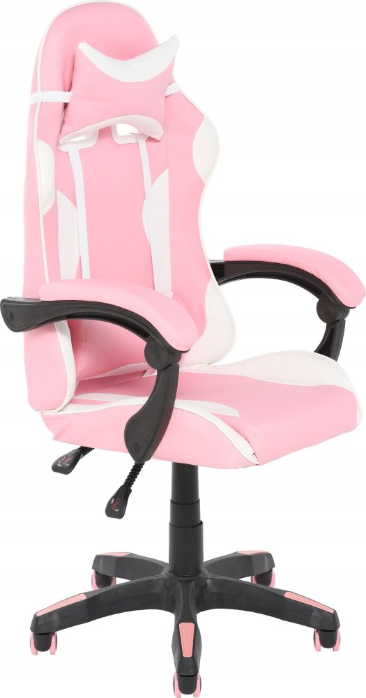 Diablo GAMING CHAIR OTE 58X61X119CM. WHITE/PINK