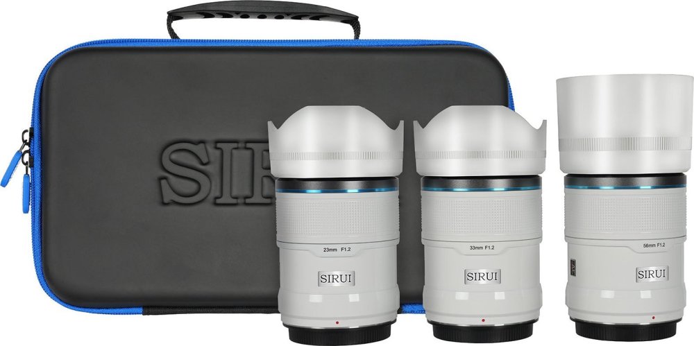 Sirui Sirui Sniper Lens APS-C AF Kit 23, 33 & 56mm F1.2 X-Mount White