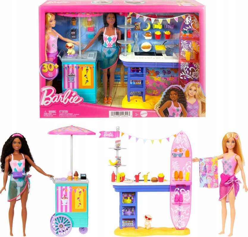 Mattel Sada BARBIE Dzień nad morzem