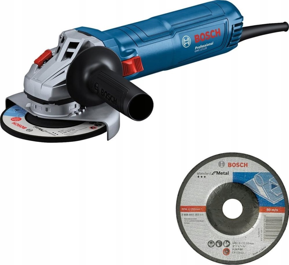 Bosch BOSCH.ANGLE GRINDER 125mm/1200W GWS 12-125 + DISC
