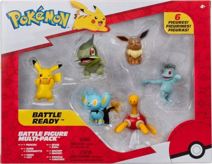 Pokemon POKEMON BATTLE FIGURE 6 PK