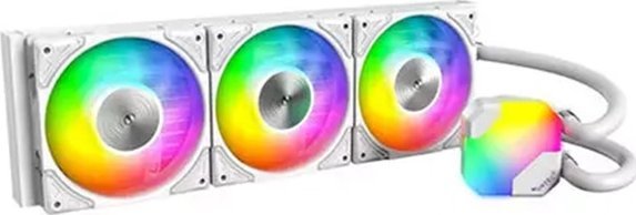 Montech Montech Hyper Flow ARGB AIO Wasserkühlung, weiß - 360 mm