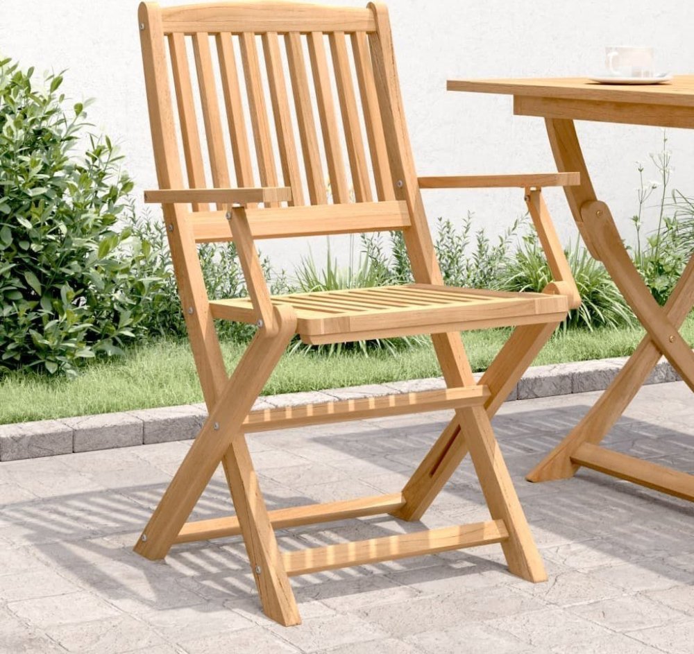 vidaXL Składane kreslá ogrodowe, 4 ks, 57,5x54,5x90 cm, akacja Lumarko!