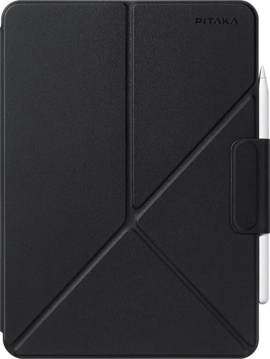 Pitaka Pitaka Folio Case 2 iPad Air 13 M2/ Pro 12.9  Gen3-6 Black