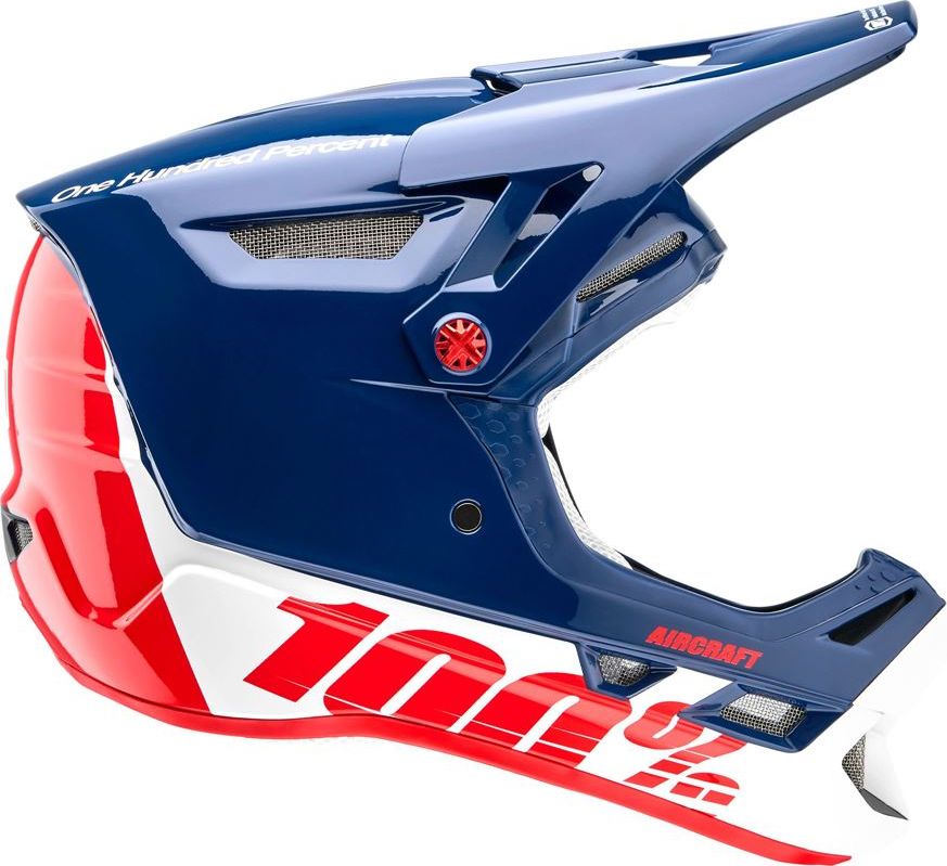 100% prilba bicyklová Aircraft Composite Modrý r. S