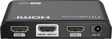 PremiumCord PREMIUMCORD HDMI 2.0 splitter 1-2 porty, 4K x 2K/60Hz, FULL HD, 3D, černý