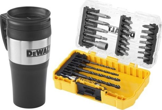 Dewalt 25cz zest do wiercenia + kubek termiczny