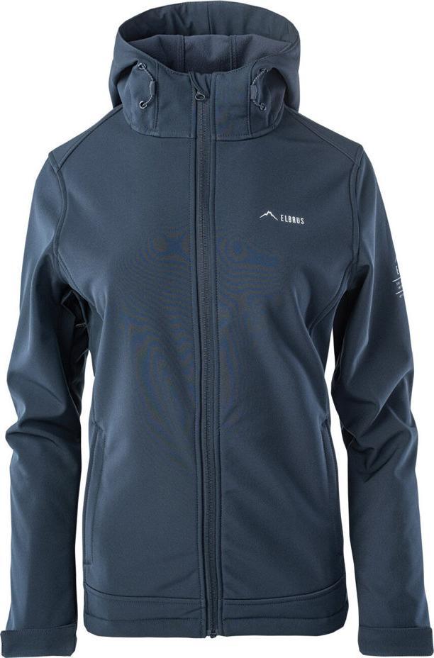 Elbrus Bunda dámska softshell Melba II Wo's Tmavomodrá r. S