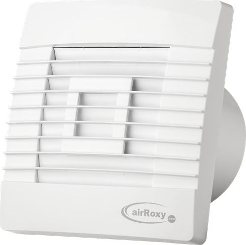 airRoxy ventilátor pRestige 120 ZG HS nástenný w wersji s vlhkomerom, z żaluzją grawitacyjną 01-033