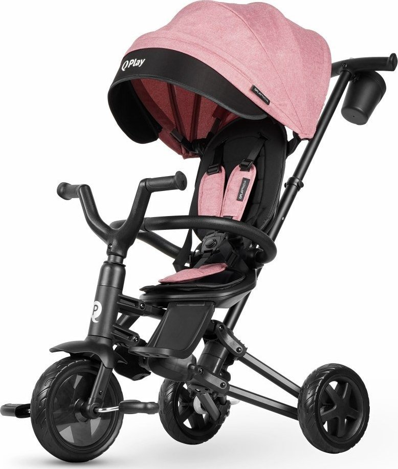 Qplay Qplay Trojkolka Nova Niello Pink