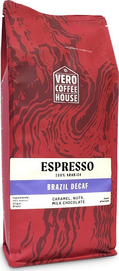 Vero Coffee House Brazil Decaf 1 kg