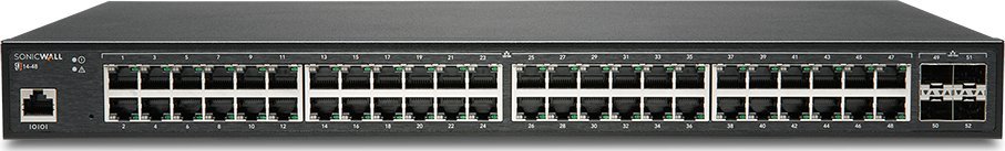 SonicWall SonicWall Switch SWS14-48 - Switch - managed - 48 x 10/100/1000 + 4 x 10 Gigabit SFP+ - an Rack montierbar