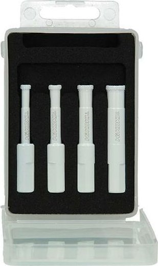 Milwaukee Set of diamond drill bits HiKOKI 5/6/8/10mm