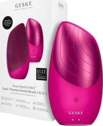Geske sonická Kefka termiczna na tvár 6w1 Geske z Aplikacją (magenta)