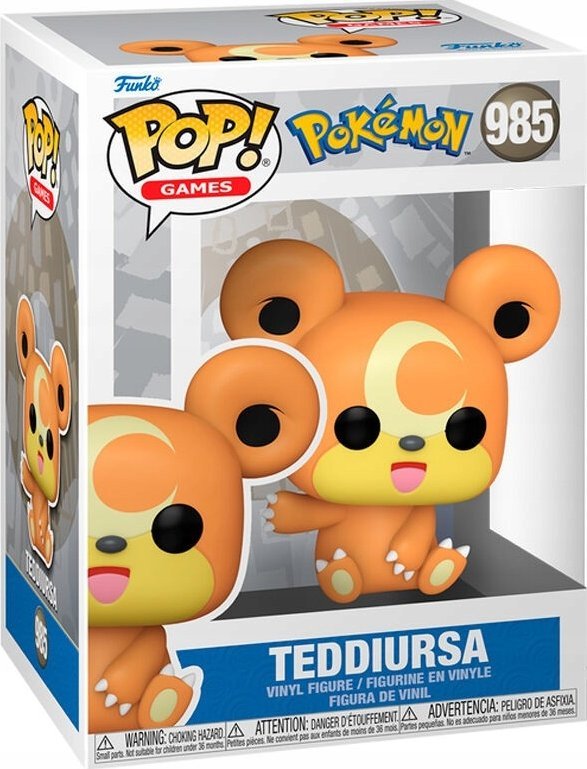 XXX_Funko (właściwy Funko Pop) FUNKO POP! Vinyl Figure: Pokemon - Teddiursa