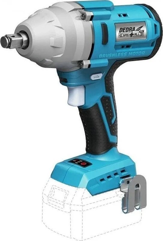 Dedra Kľúč sekacie akumulátorOWY 1/2'' 18V 650NM 0*AH SAS+