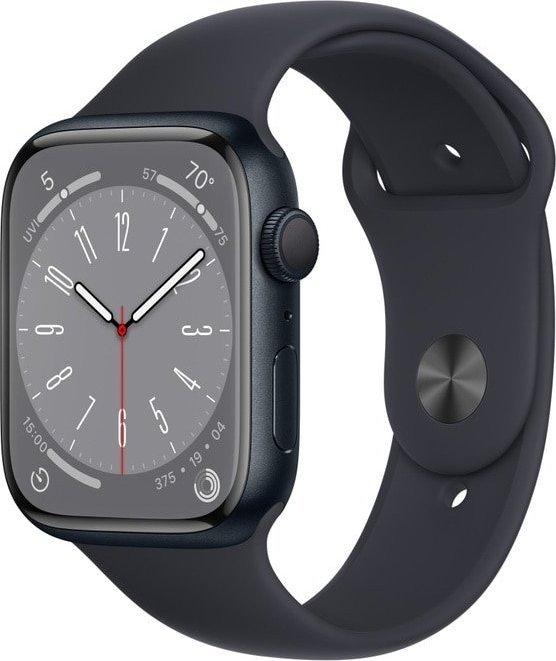 Apple Watch 8 GPS + Cellular 41mm Midnight Alu Sport Modrý  (MNHV3WB/A                      )