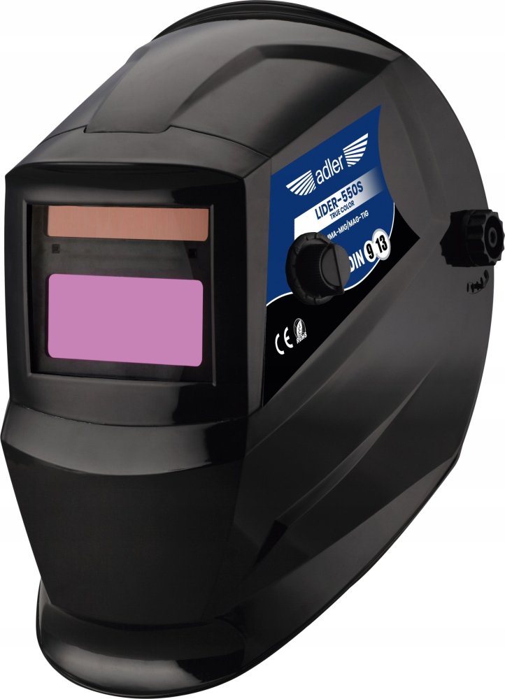 Adler ADLER CAR WELDING HELMET. MIG/MMA/TIG LIDER-550S TRUE COLOR