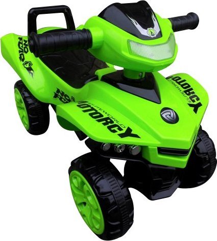R-Sport Jeździk Quad J5 Zelený, chodzik, muzyka, klakson