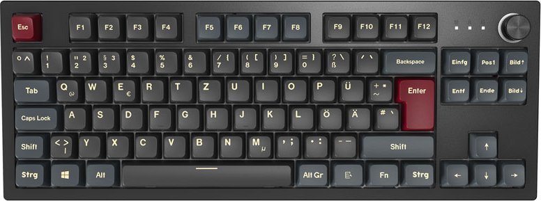 Montech Montech MKey TKL Darkness Gaming Tastatur - GateronG Pro 2.0 Red