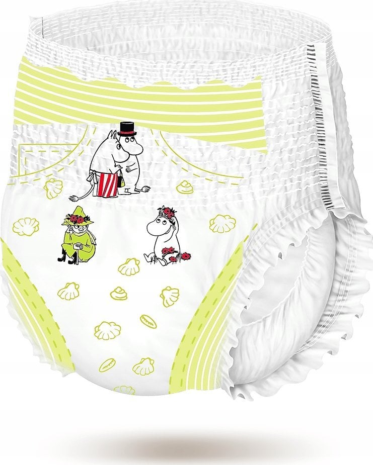 Muumi Muumi Baby, Plienky ekologiczne 5 (10-15kg), 54 ks BIG PACK