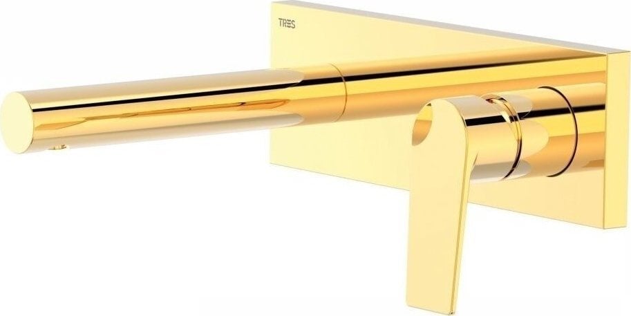 Tres Concealed washbasin mixer TRES PROJECT 211.202.01 OR (golden)