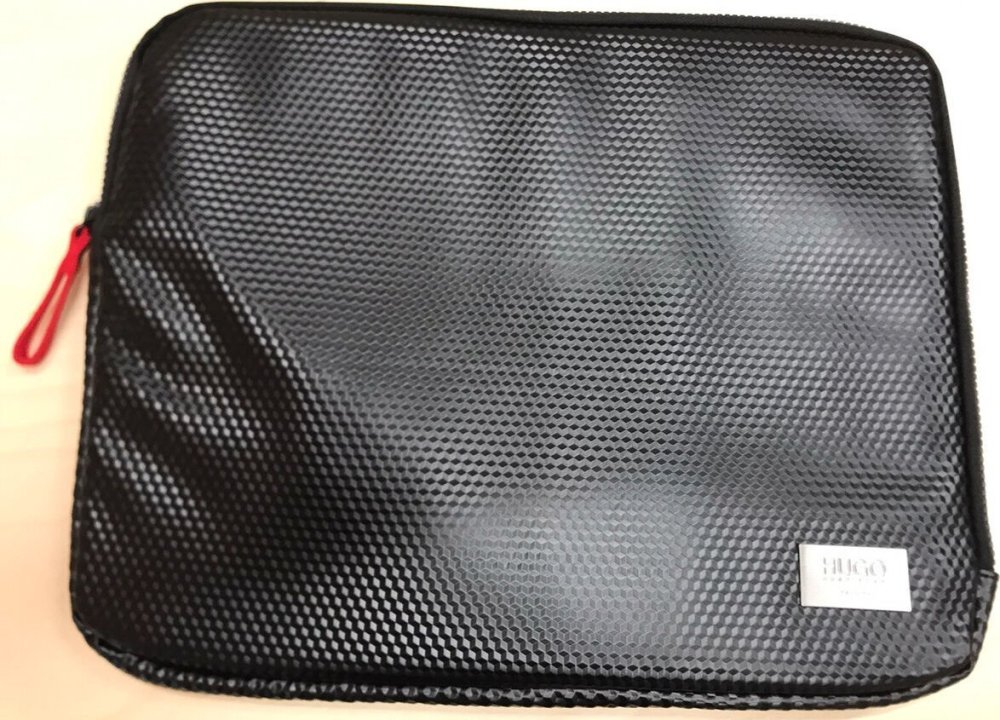 Hugo Boss Hugo Boss, Boss, Notebook Sleeve, GWP Bag, Black Unisex