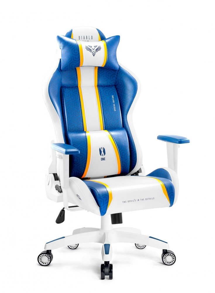 Diablo Chairs X-One 2.0 Aqua Blue Normal Size