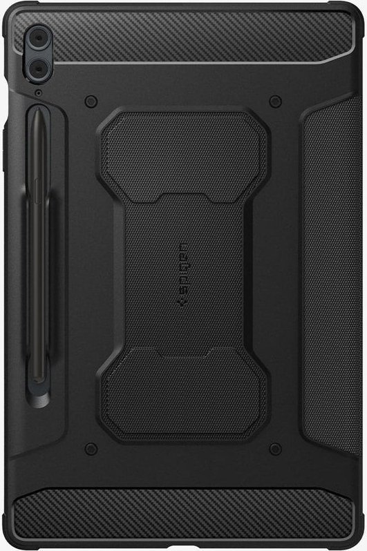 Spigen Rugged Armor Pro, black - Samsung Galaxy Tab S9 FE+ 2023