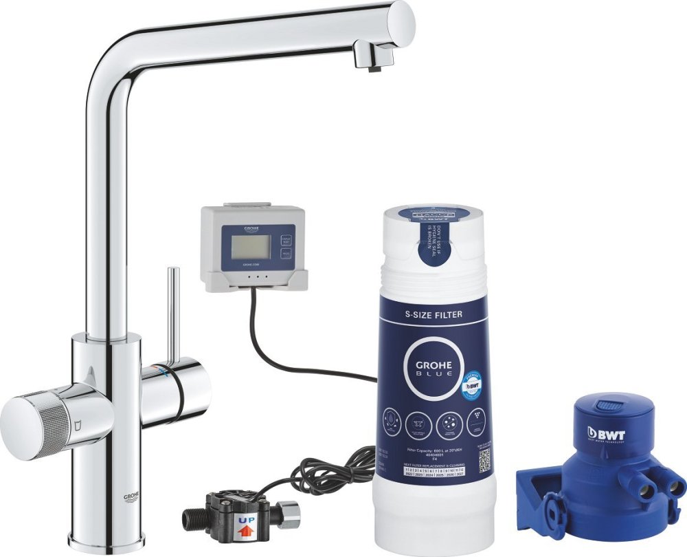 Grohe Mixer for washing machine BLUE MINTA with S size filter 30589000