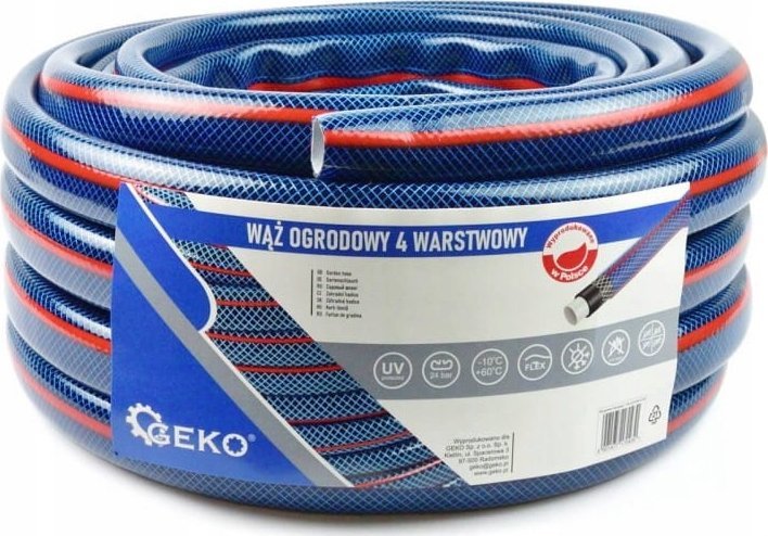 Geko Záhradná hadica 4 Warstwowy 1" 30m GEKO NEW (42)