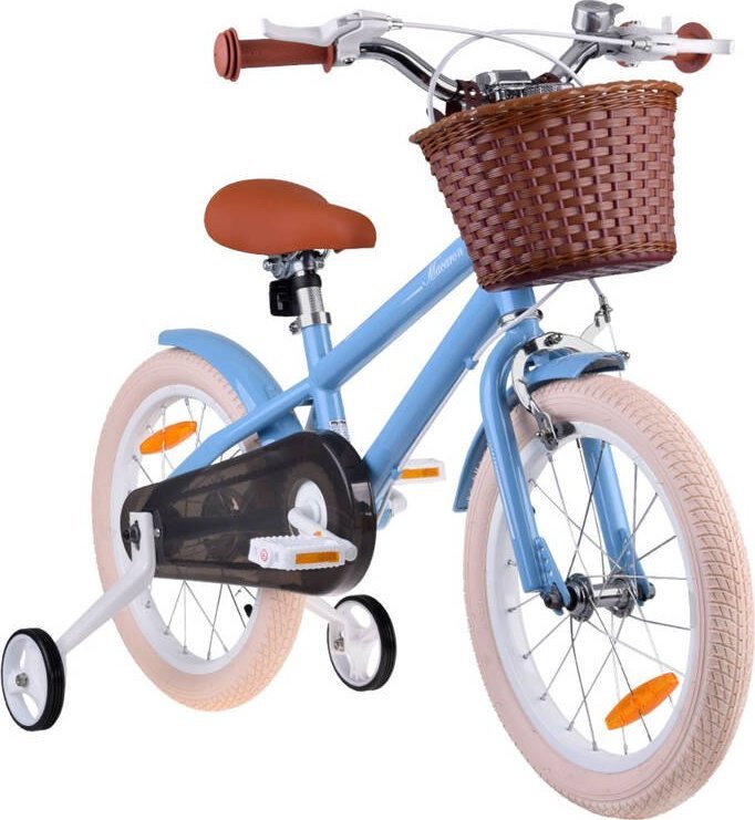 Royalbaby RoyalBaby Bicykel 16" MACARON retro vintage detský Boczne koła 16B-6,3