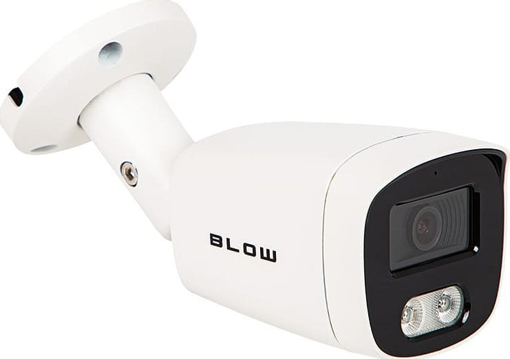 Blow 77-856# Kamera ip blow 8mp bl-i8hl28bwm/poe Biela tubowa mikrofon hybridlight