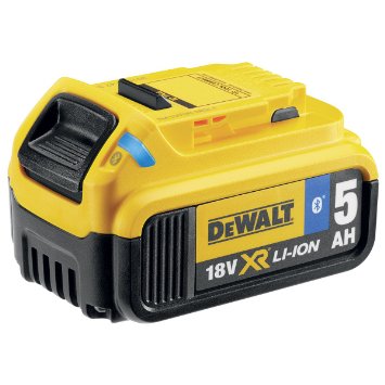 Dewalt akumulátor XR 18V 5,0Ah Li-Ion Bluetooth (DCB184B-XJ)